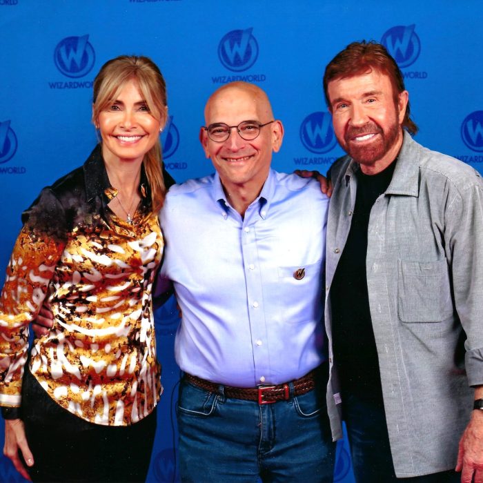 Chuck Norris and Barry.