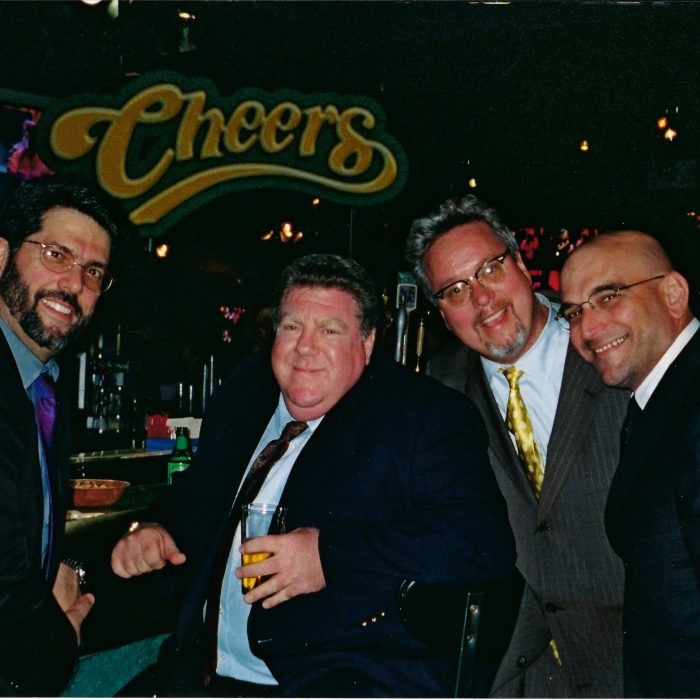 Rob Pellizzi, George Wendt, Larry W. Jones and Barry