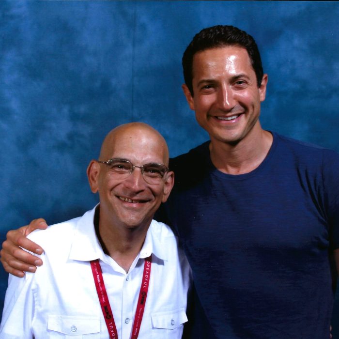 Sasha Roiz and Barry